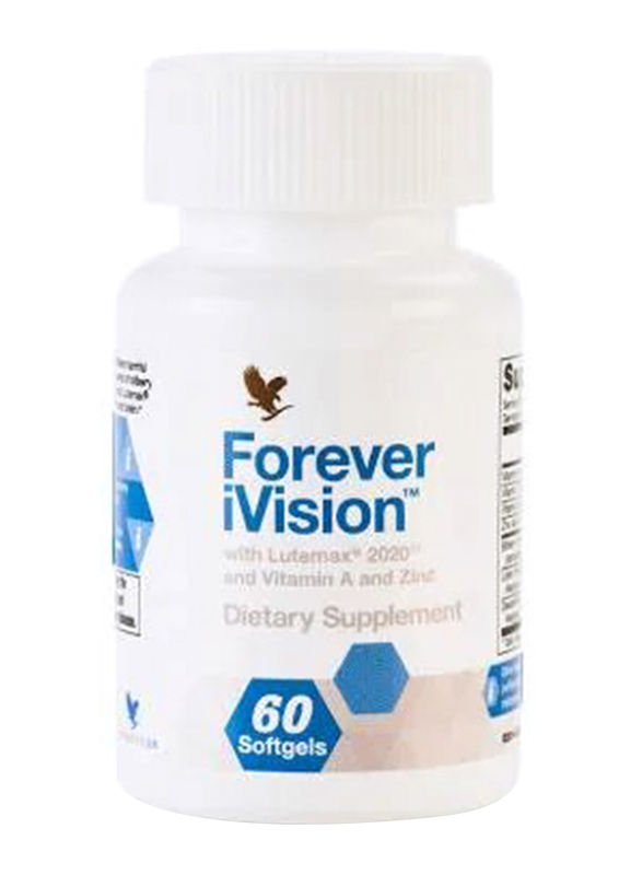 Forever Living Products Ivision Dietary Supplement, 60 Softgels