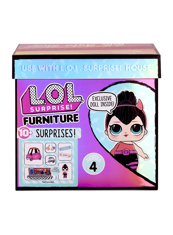 L.O.L. Surprise! Furniture Set with with Doll Asst in PDQ Wave 3/S4, Ages 3+