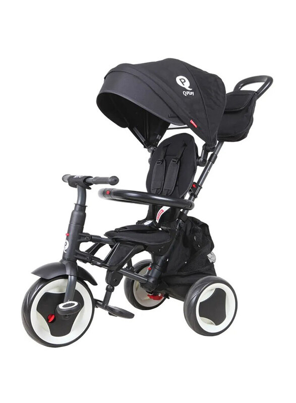 

Qplay Rito Plus Junior Steel Tricycle, Black