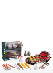 Spray Barbecue Grill Set with Light and Sound, 43 Pieces, Ages 3+