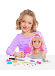 Barbie Dreamtopia Styling Head Set, 22 Pieces, Ages 3+