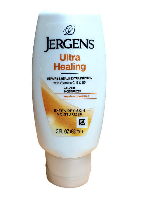 Jergens Ultra Healing Extra Dry Skin Moisturizer with Vitamin E, C & B5, 88ml