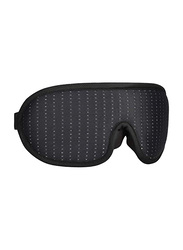 Idealline Sleep Eye Mask with Nose Baffle, Black