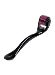 1.5mm Needles Derma Microneedle Dermatology Therapy System Skin Roller, Black/Pink