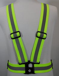 Bike Safe Reflective Safety Vest for Construction/Traffic/Warehouse, IND02LB, Green