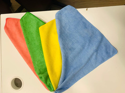 Chemex 8-Piece Microfiber Cloth, 400GSM, 40 x 40cm, Multicolour