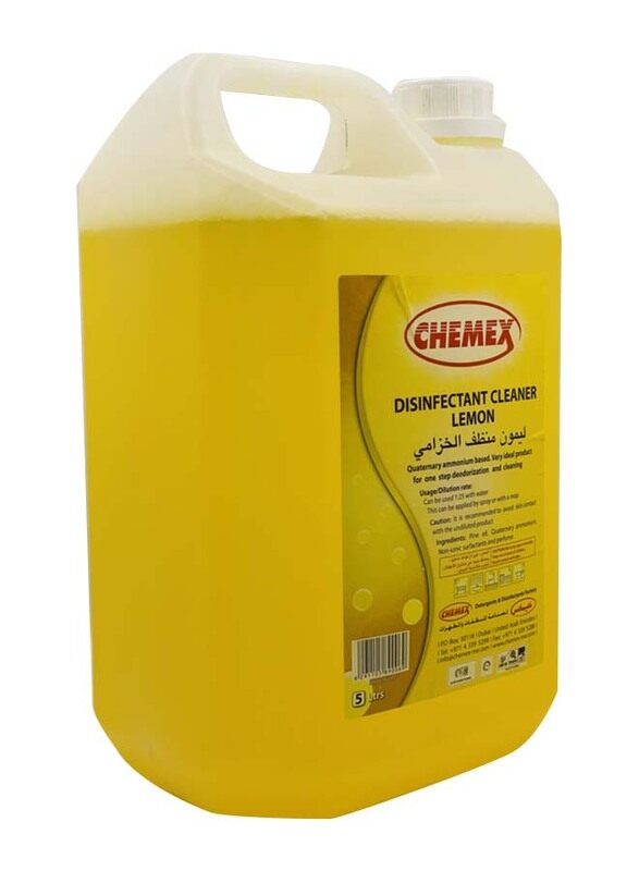 

Chemex Lemon Disinfectant Floor Cleaner, 5 Liter