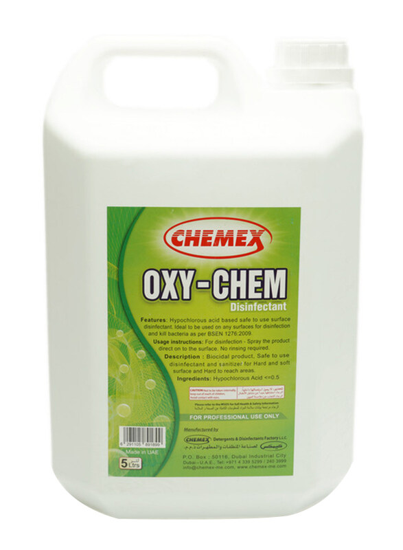 

Chemex Oxy-Chem Disinfectant Liquid, 5 Liter