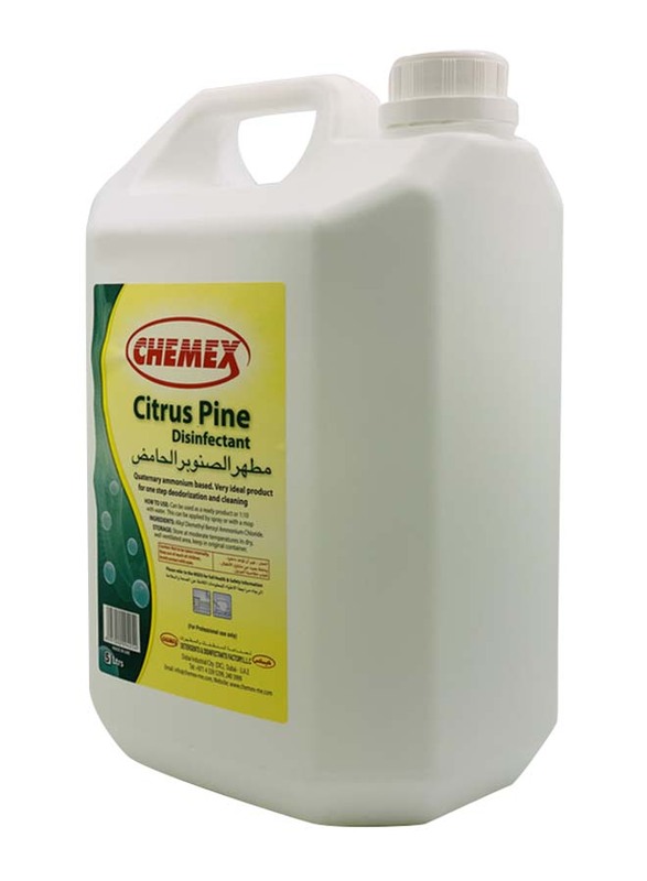 Chemex Citrus Pine Disinfectant Floor Cleaner, 5 Liter