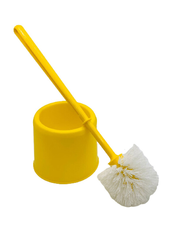 

Chemex Floormaster Toilet Brush with Holder Set, Yellow, 40cm