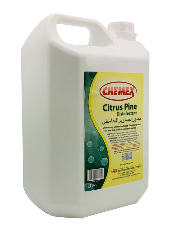 Chemex Citrus Pine Disinfectant Floor Cleaner, 5 Liter