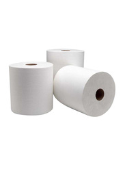 Chemex Maxi Tissue Roll, 750gm, White, 2 Ply x 120Mtr, 6-Piece