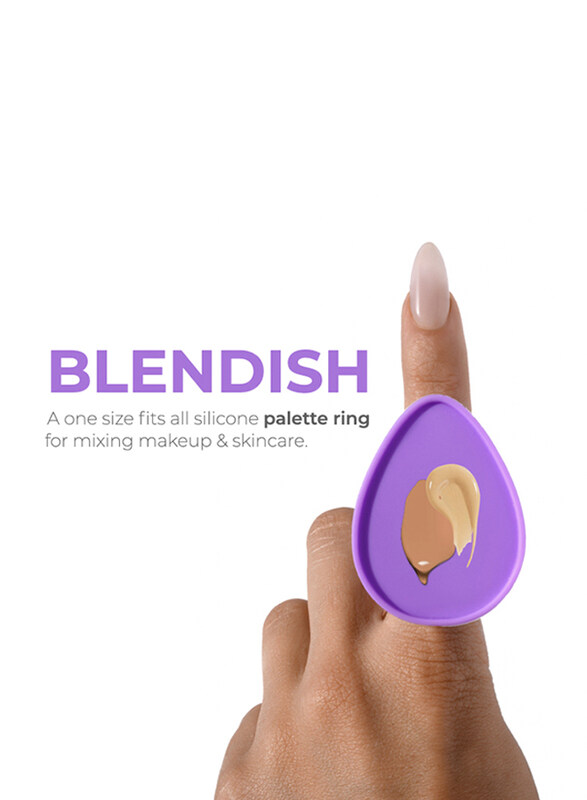 

Super Sponge Blendish Silicone Makeup Palette Ring, Purple