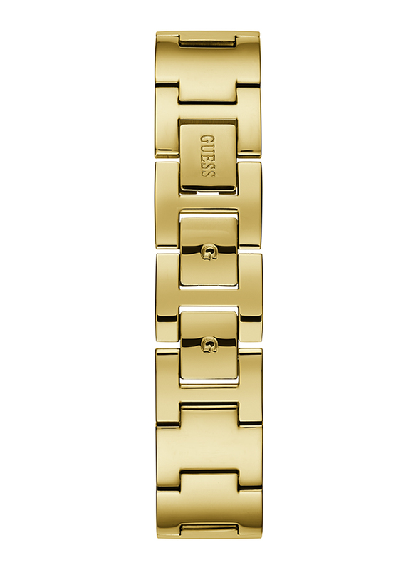 Guess Analog Quartz Watch for Women with Stainless Steel Band, Water Resistant, W1142L2, Gold