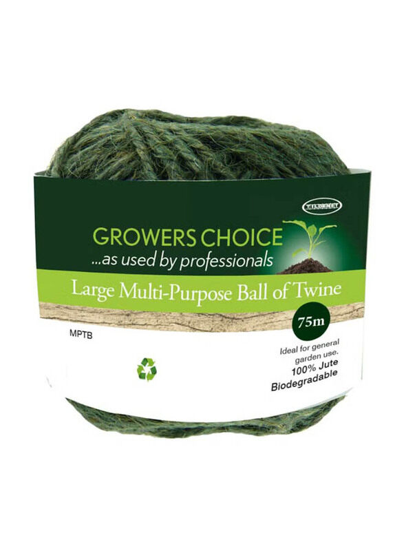

Tildenet Large Multi Purpose Ball Of Twine, 75 Meter, Green