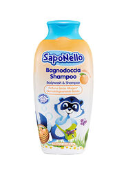 Saponello Delicate Bodywash & Shampoo, Clear, 400 ml
