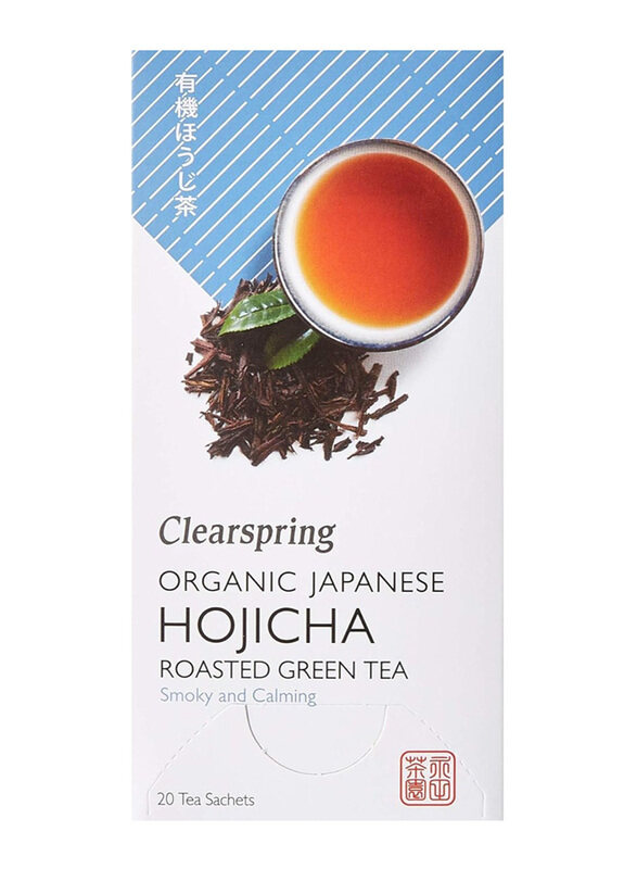 

Clearspring Organic Japanese Hojicha Roasted Green Tea Bags, 20 Tea Bags