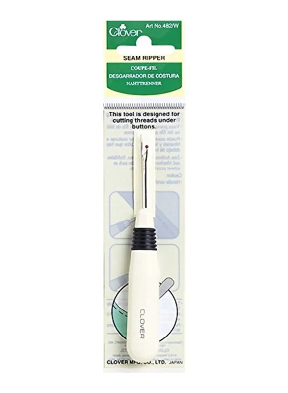 Clover Seam Ripper, White