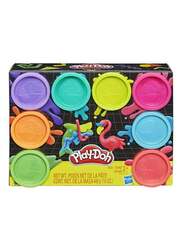 Play-Doh Neon Non Toxic Colors, 8 Piece, Multicolour