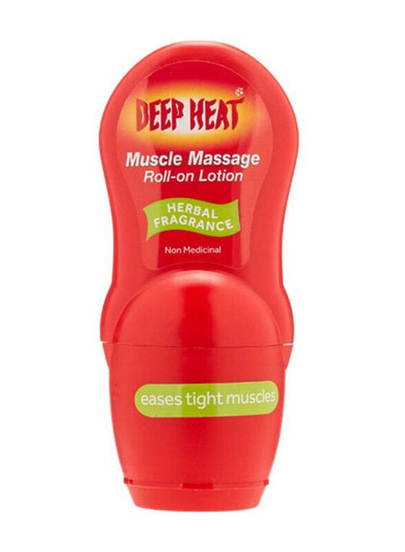 

Deep Heat Muscle Massage Roll-On Lotion, 50ml