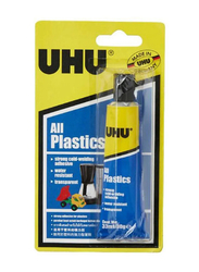 UHU All Plastic Adhesive, 33ml, Clear