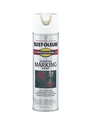 Rust-Oleum Professional Inverted Marking Paint Spray, 425gm, White