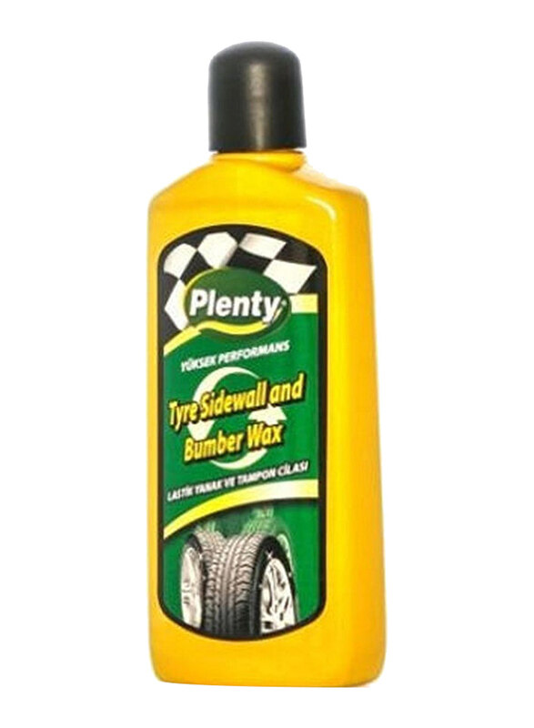 

Plenty 250ml Tyre Sidewall & Bumber Wax, Yellow