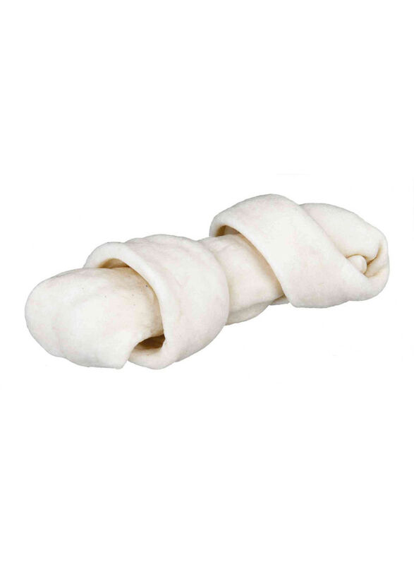 Trixie Denta Fun Knotted Chewing Bone, White/Pink, 500g