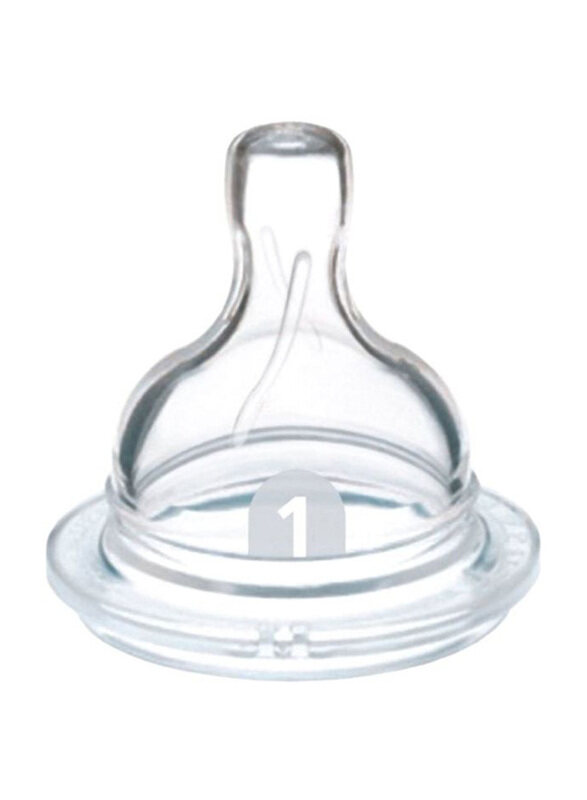 

Philips Avent Classic Plus Baby Teat, 2 Pieces, Clear