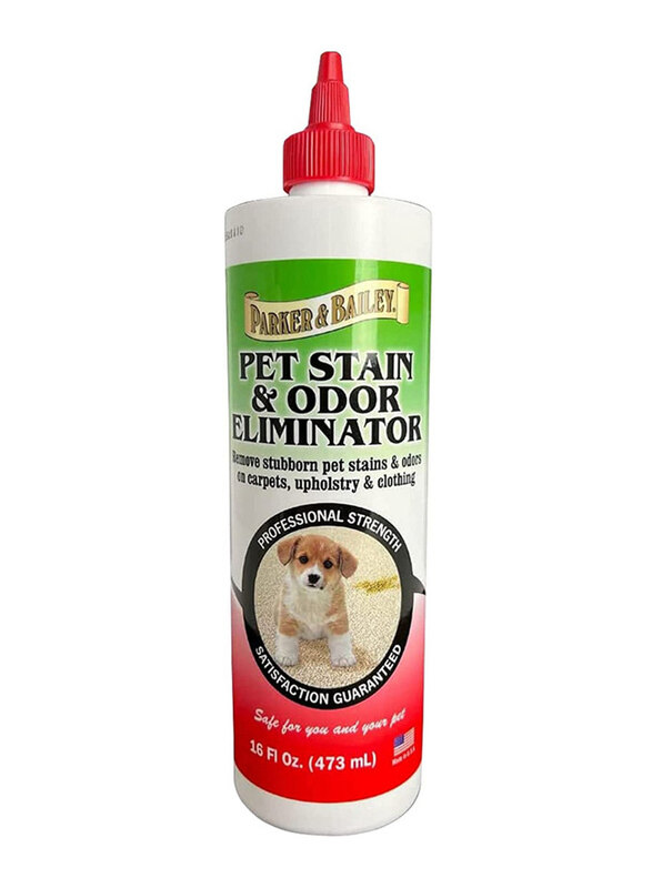 

Parker & Bailey Pet Stain & Odor Eliminator, 473ml, White