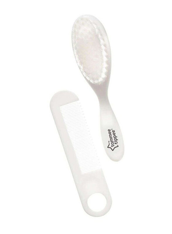 

Tommee Tippee Essentials Brush and Comb for Babies, White