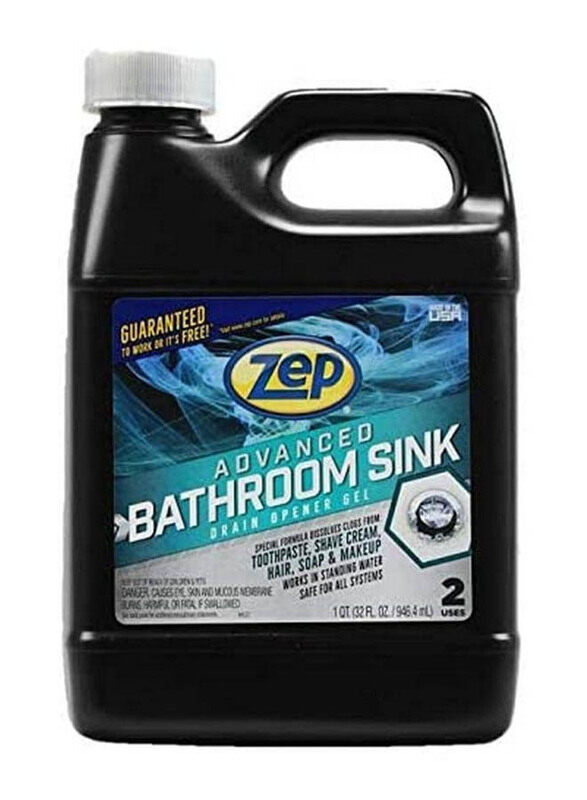 

Zep Advanced Bathroom Sink Drain Opener Gel, 946ml