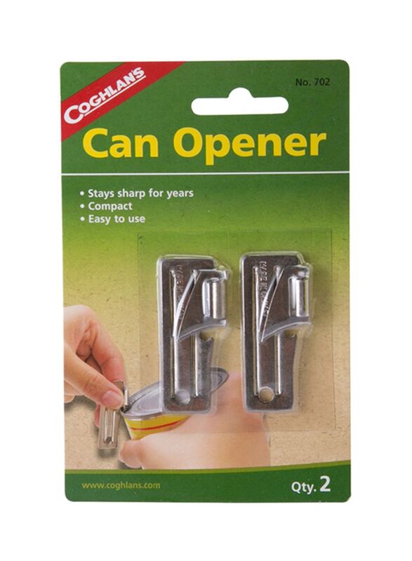 Coghlans 2-Piece Can Opener, Black
