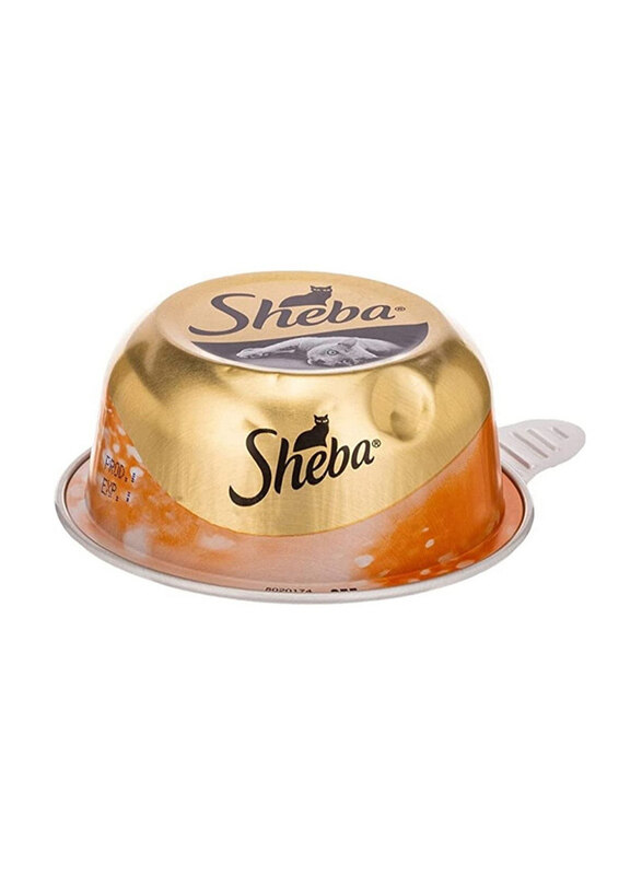 

Sheba Fine Cuts with Poultry Domes Cats Wet Food, 80g