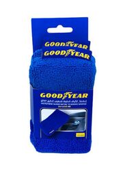 Goodyear 2-Piece Microfiber Super Detailing Sponge, Blue