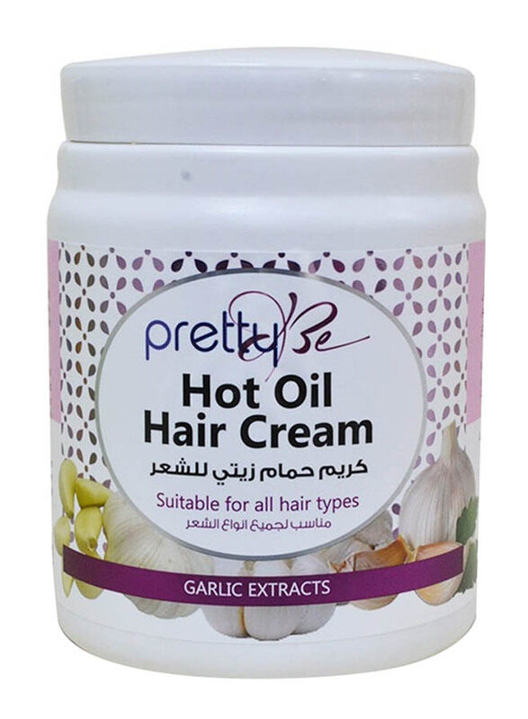 

Pretty Be Hot Oil Hair Cream with Garlic Extracts for All Hair Types, 1000ml