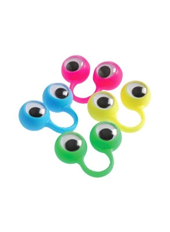 

U.S. Toy Eye Monster Look Finger Ring Set, 24 Piece, Ages 3+