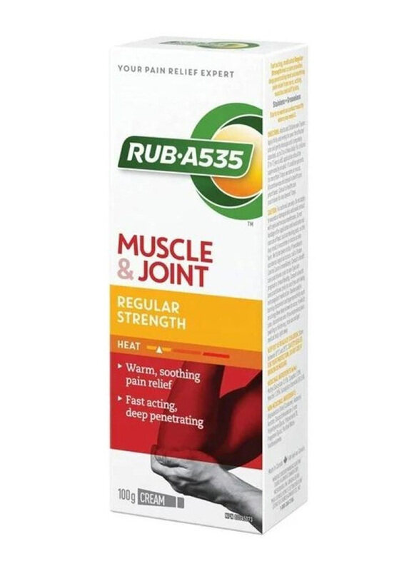 

Rub A535 Muscle Joint Regular Strength Heat Cream, 100gm