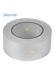 Aluminium Foil Adhesive Tape with Heat Shield, Silver