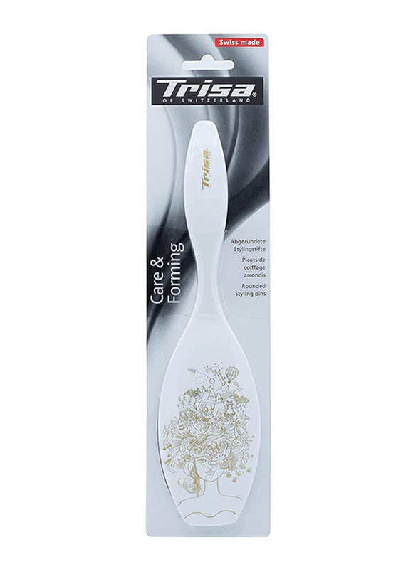 

Trisa Hairbrush Care & Forming Swiss Made Rounded Styling Pins, 1 Piece
