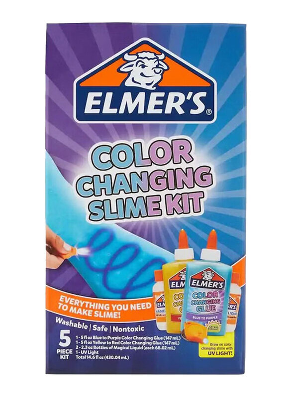 

Elmers Color Changing Slime Kit, Multicolour