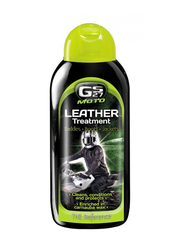 

GS27 400ml Moto Leather Treatment, GSEX240131, Green/Black