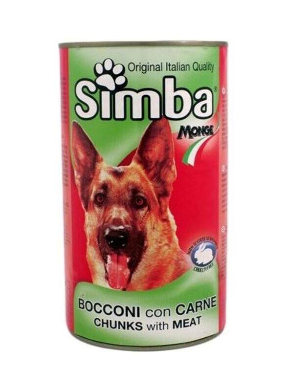 

Simba Meat Chunks Wet Food for Dogs, 415g