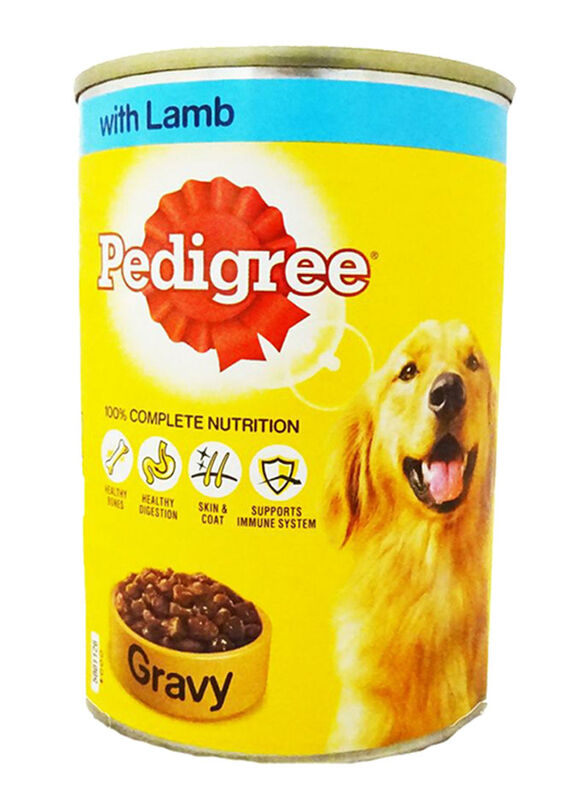 Pedigree Lamb Gravy Wet Food for Dogs, 400g