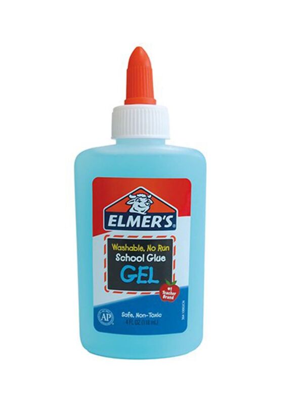 Elmer's School Glue Gel, 225ml, Blue