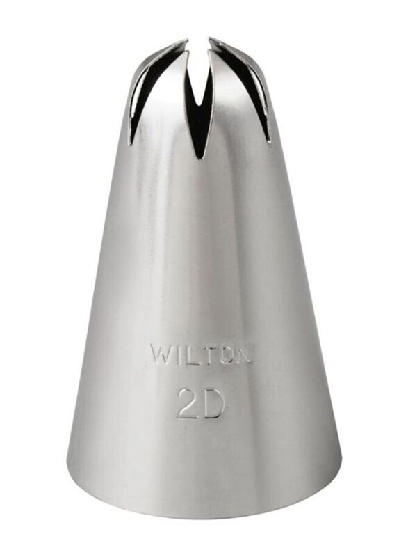 

Wilton 2D Drop Decorating Floral Icing, Tip Silver