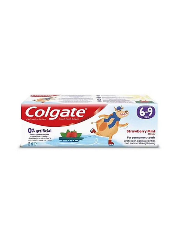 

Colgate Strawberry Mint Kids Toothpaste for 6-9 Years, 60ml