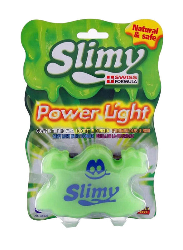 

Slimy Classics Power Light Slimy Blister Card Toy, Green, Ages 3+