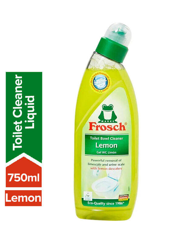 

Frosch Lemon Toilet Bowl Cleaner, 750ml