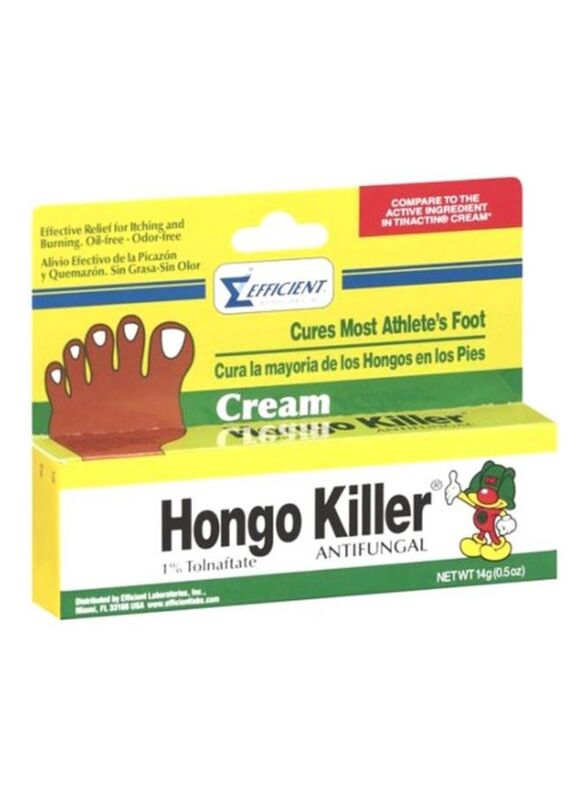 Hongo Killer Antifungal Cream, 14g